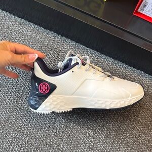 White and Black Athletic Sneakers gfore